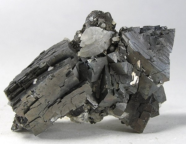 Arsenopyrite specimen Arsenopyrite specimen: silver-white and steel-gray mineral