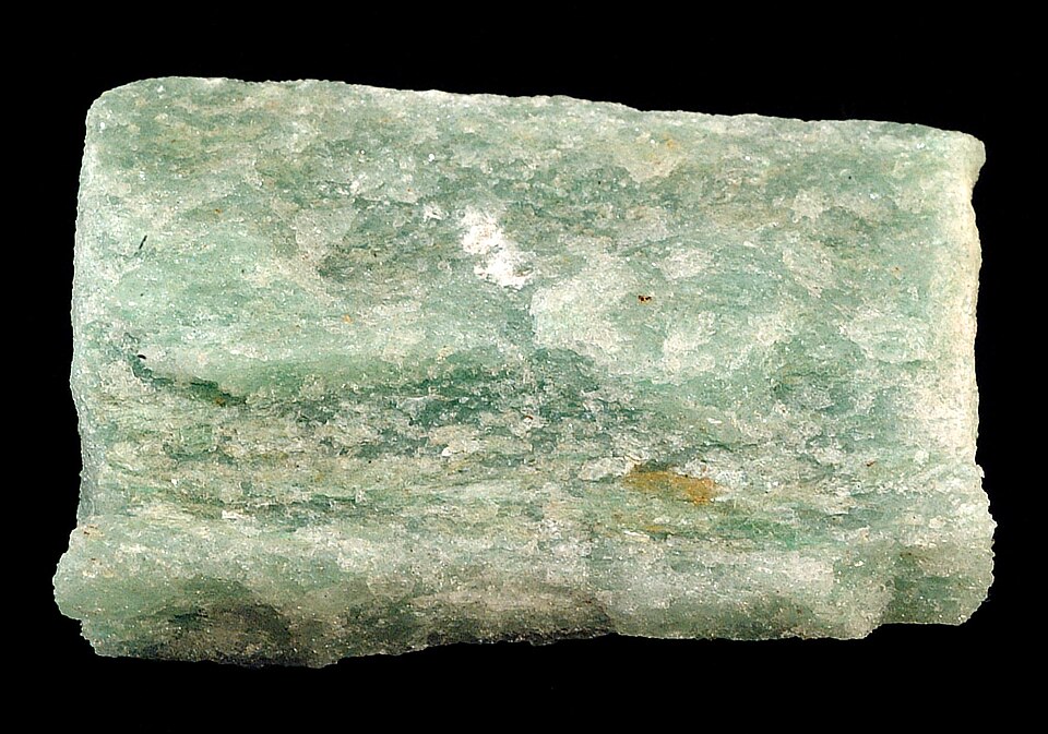 Aventurine specimen Aventurine specimen: green and blue mineral