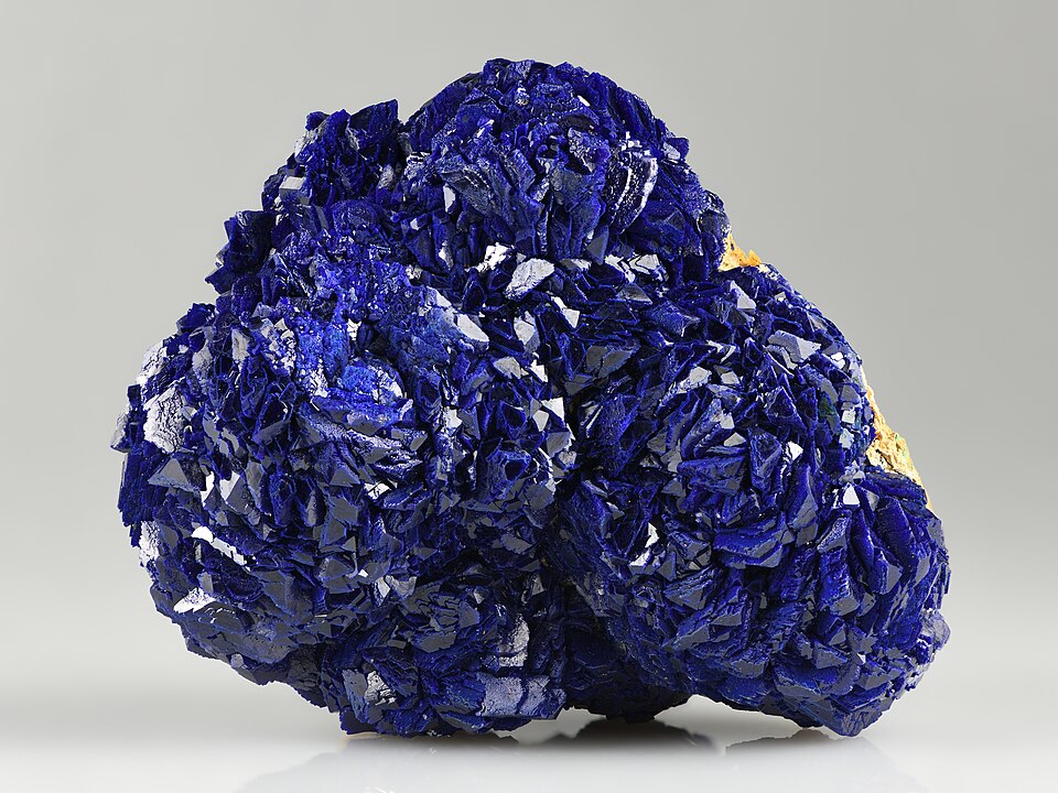 Azurite specimen Azurite specimen: deep blue and azure blue mineral