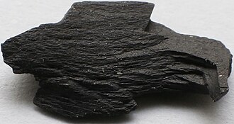 Jet specimen: black and dark brown gemstone
