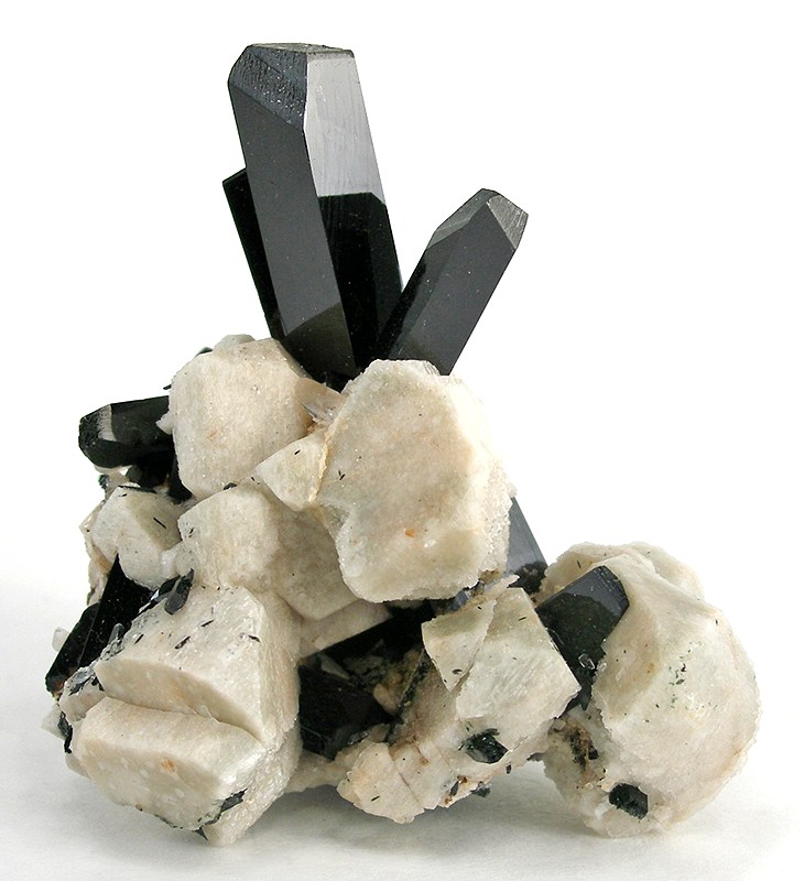 Orthoclase specimen Orthoclase specimen: colorless and white mineral