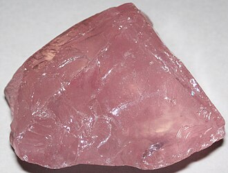 Rose Quartz specimen: pink and rose mineral