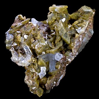 Siderite specimen Siderite specimen: yellowish brown and brown mineral (photo 2)