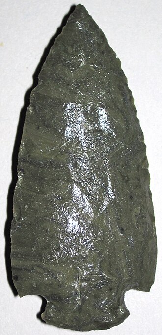 Slag Glass specimen: blue and green material