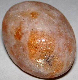 Sunstone specimen Sunstone specimen: orange and red gemstone (photo 2)
